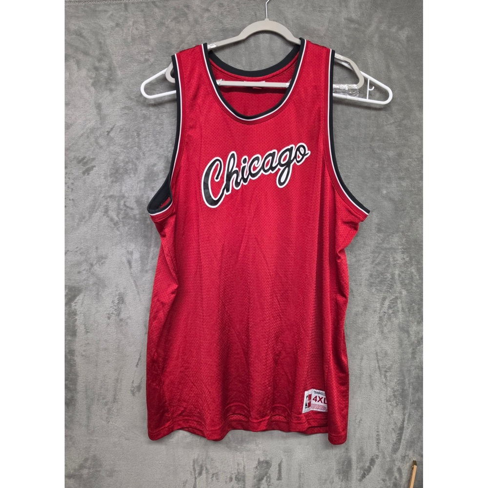 Mitchell & Ness Chicago Bulls HWC Basketball Jersey Red Men 4XL